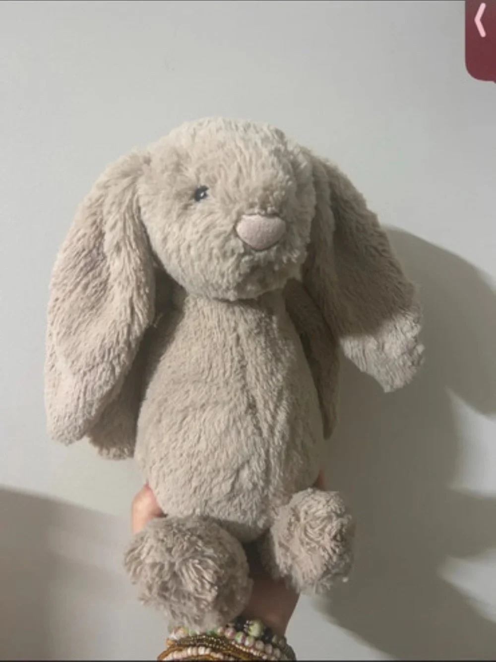 Jellycat Beige Bashful Bunny Plush - Soft Neutral Bunny